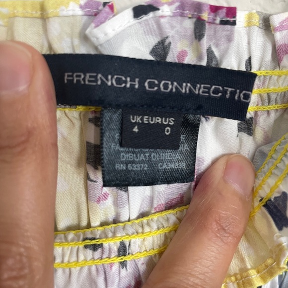 French Connection Ekeze Maxi Cotton Dress in size 0 - Picture 11 of 11